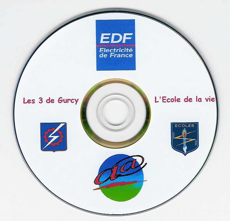 Amicale Energies - DVD "Les 3 de Gurcy & L'Ecole de la vie"